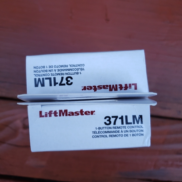 (2) NIB LiftMaster 371LM 1-Button Remote Control - Garage Door Opener - Picture 6 of 8